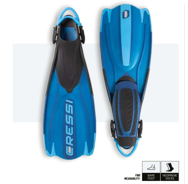 Maui Open Heel Snorkeling Fins
