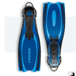 Reaction Ebs: Elastic Bungee System Scuba Fins